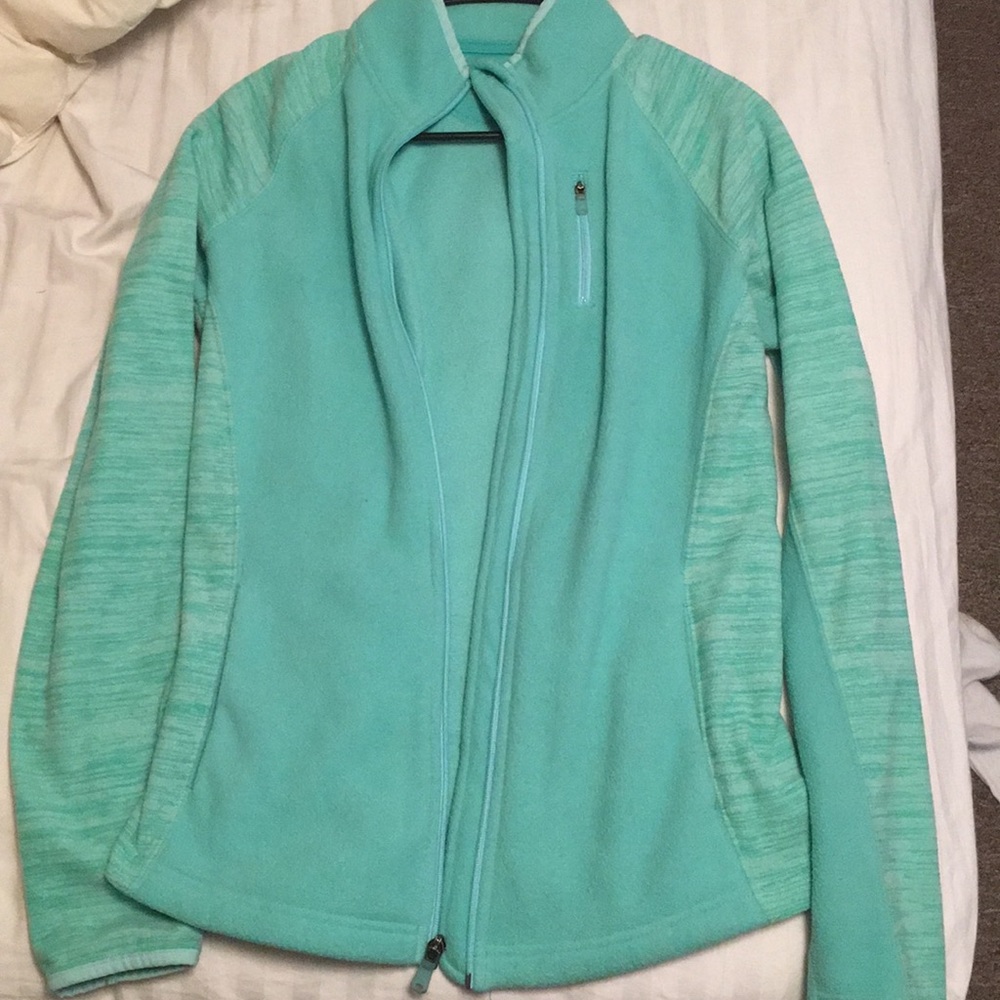 Zip-up sweatshirt!
